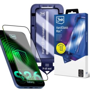 Szkło hartowane 3mk HardGlass Max na Samsung Galaxy S26+