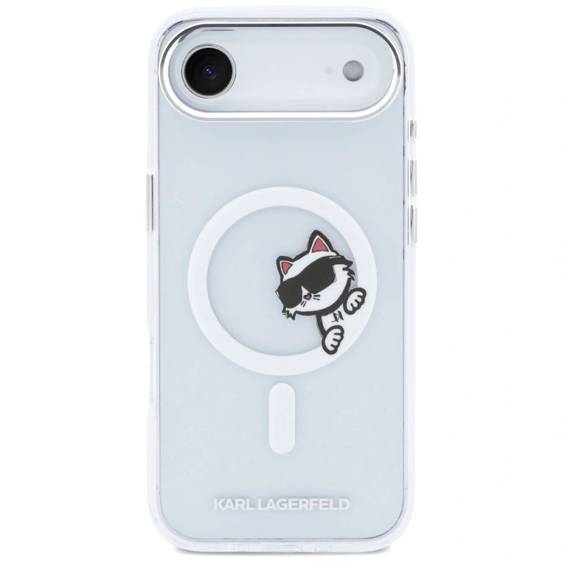 Etui Karl Lagerfeld IML Peekaboo MagSafe na iPhone Air - przezroczyste - obrazek 3