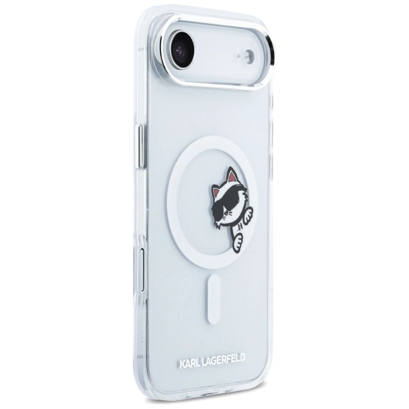 Etui Karl Lagerfeld IML Peekaboo MagSafe na iPhone Air - przezroczyste - obrazek 4