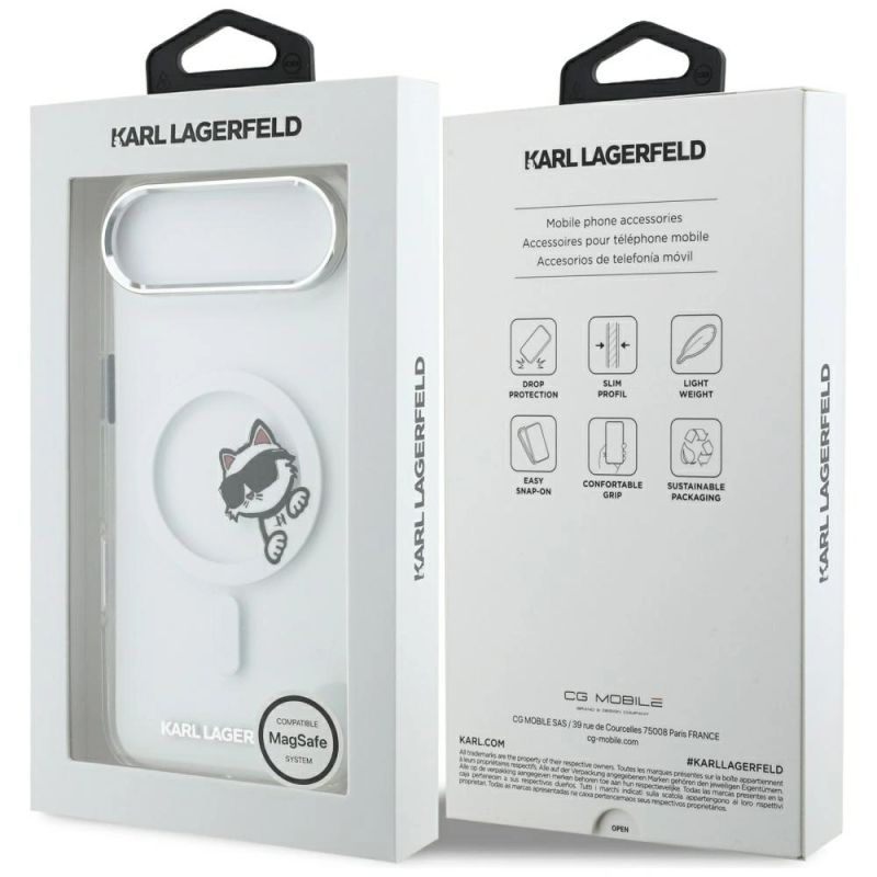 Etui Karl Lagerfeld IML Peekaboo MagSafe na iPhone Air - przezroczyste - obrazek 8