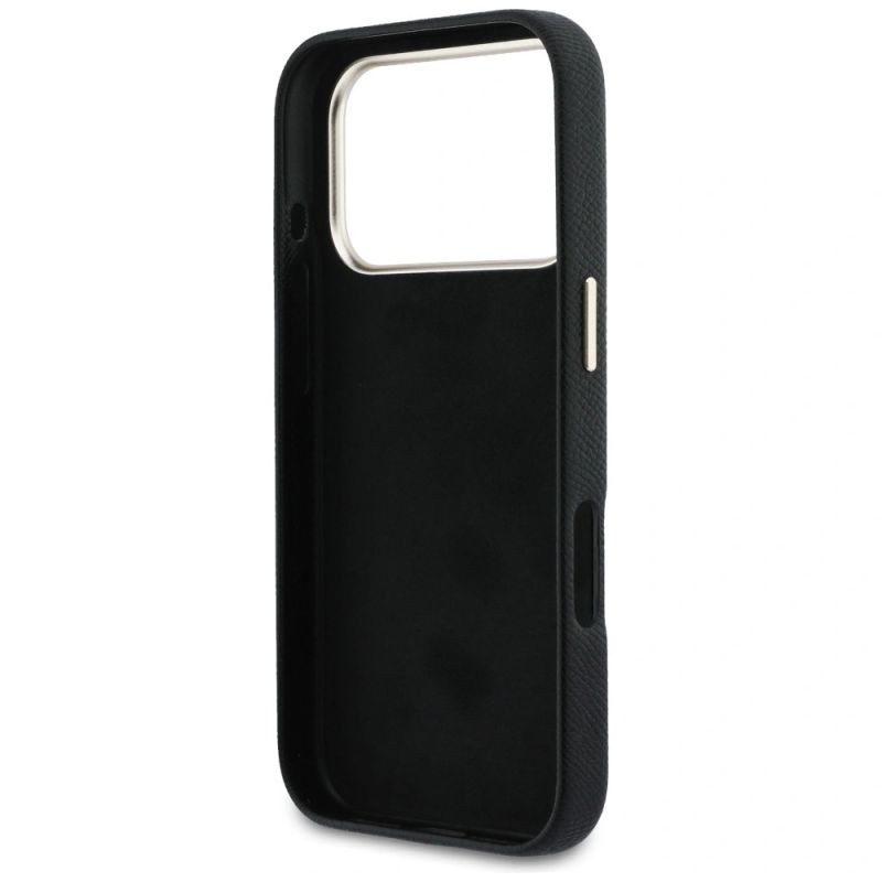 Etui Guess FW Resin Logo na iPhone 17 Pro - czarne - obrazek 7