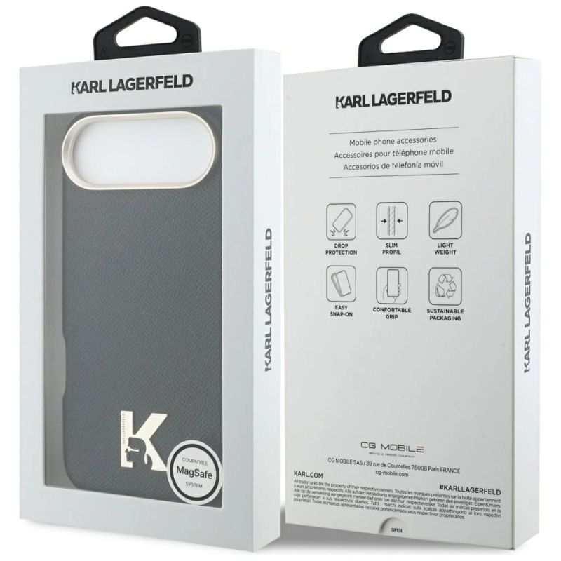 Etui Karl Lagerfeld Karl Head Logo MagSafe na iPhone Air - czarne - obrazek 8