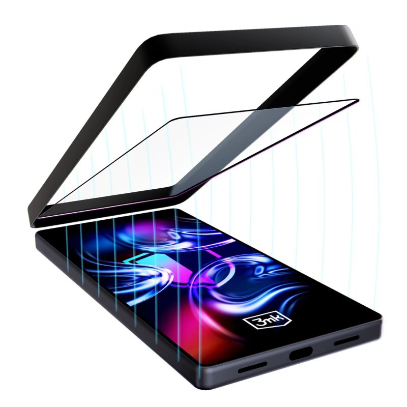 Szkło hartowane 3mk HardGlass Max na iPhone 12 / 12 Pro - obrazek 7