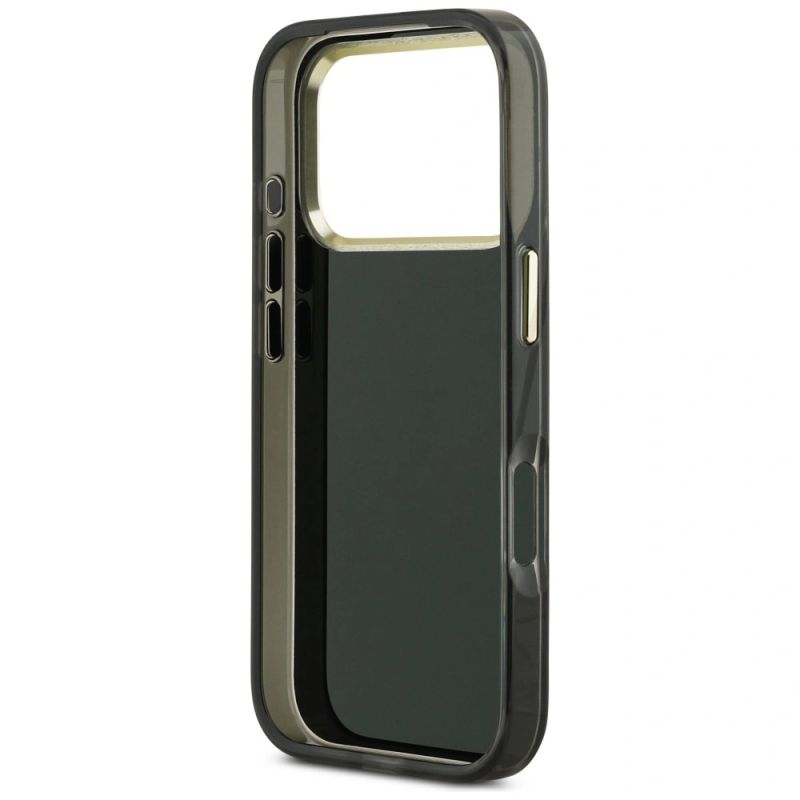 Etui Guess IML 4G Script Metal na iPhone 17 Pro - czarne - obrazek 7