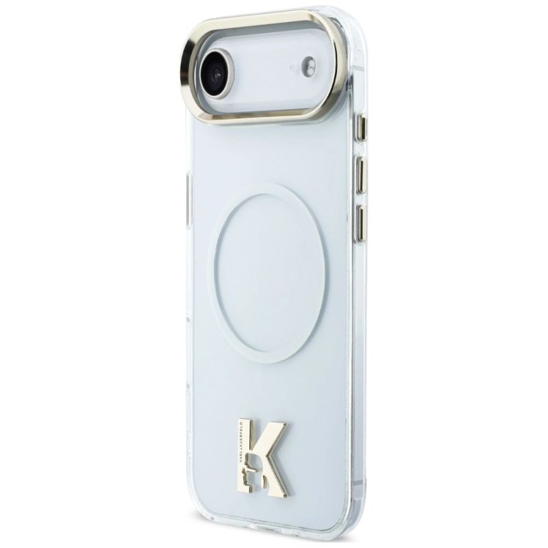 Etui Karl Lagerfeld IML K Head Logo MagSafe na iPhone Air - przezroczyste - obrazek 3