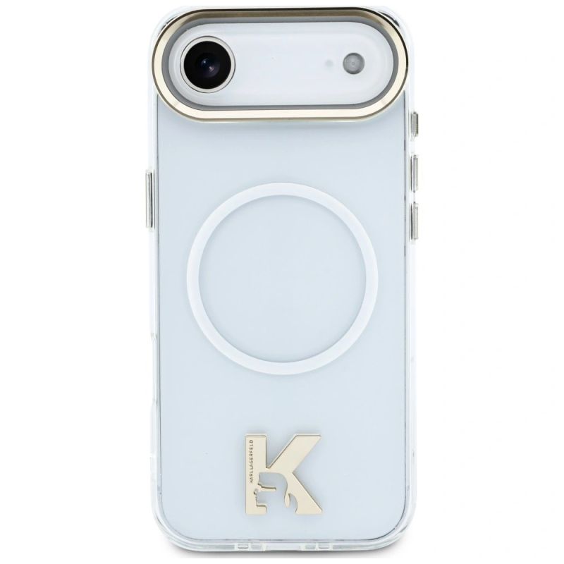 Etui Karl Lagerfeld IML K Head Logo MagSafe na iPhone Air - przezroczyste - obrazek 4