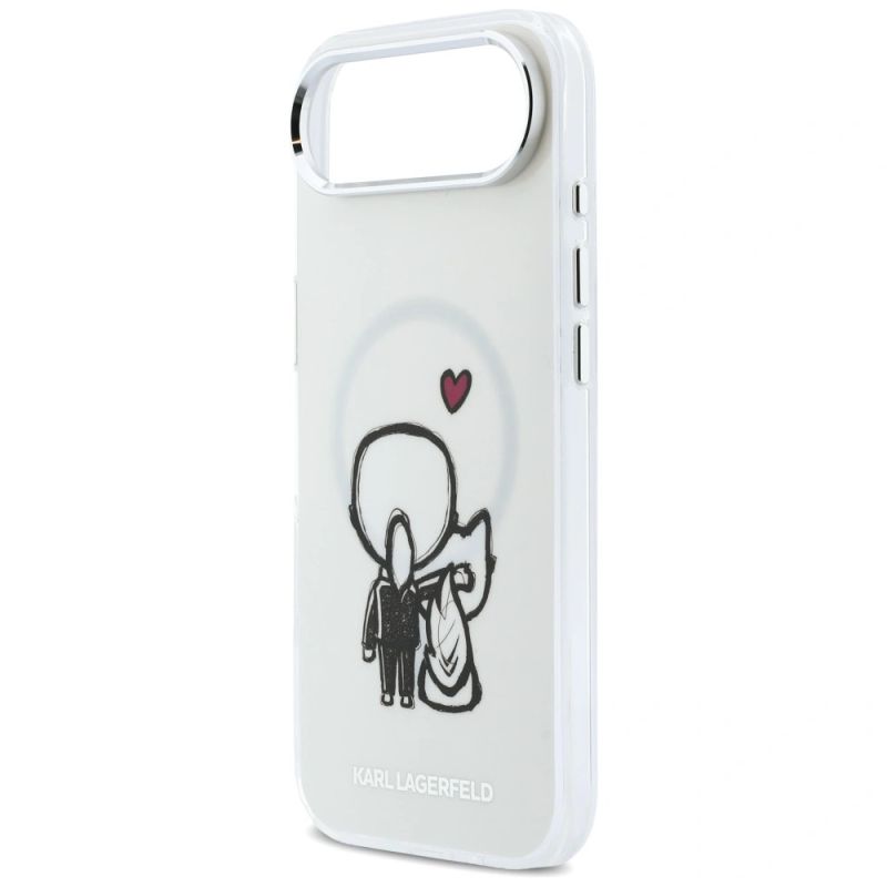 Etui Karl Lagerfeld Karl & Choupette Back MagSafe na iPhone Air - przezroczyste - obrazek 6