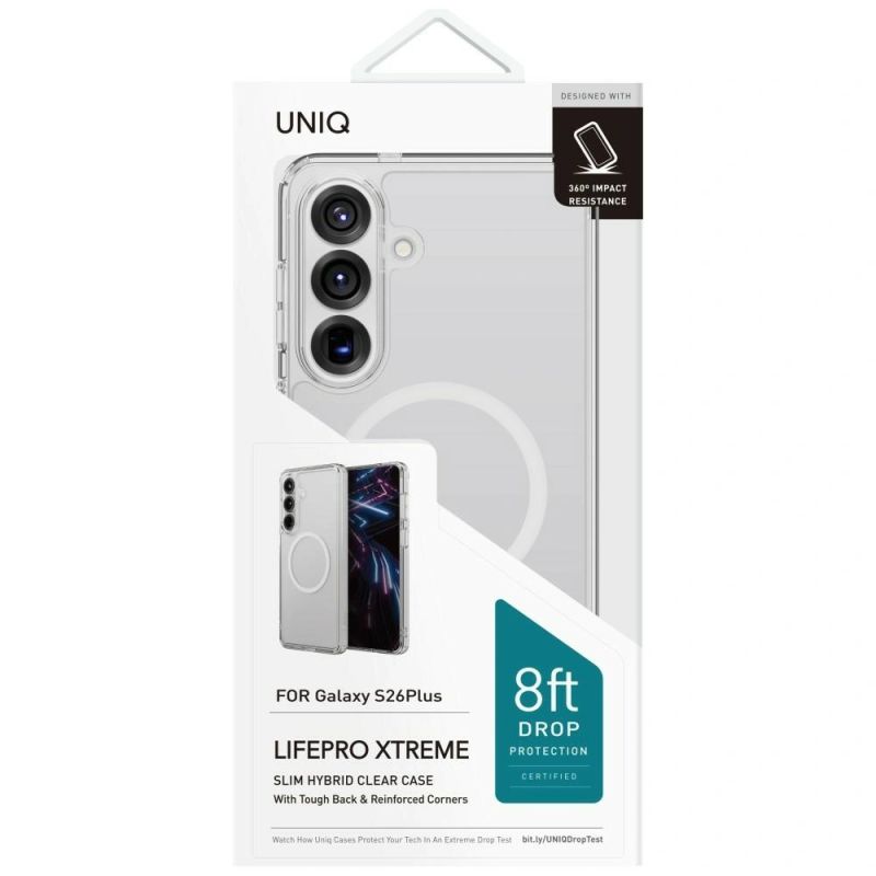 Etui UNIQ LifePro Xtreme na Samsung Galaxy S26+ Magclick Charging - przezroczyste - obrazek 3