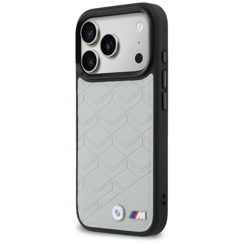 Etui BMW M Shape Logo MagSafe do iPhone 17 Pro szary - obrazek 2