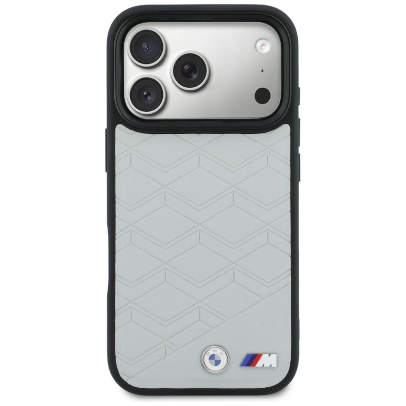 Etui BMW M Shape Logo MagSafe do iPhone 17 Pro szary - obrazek 3