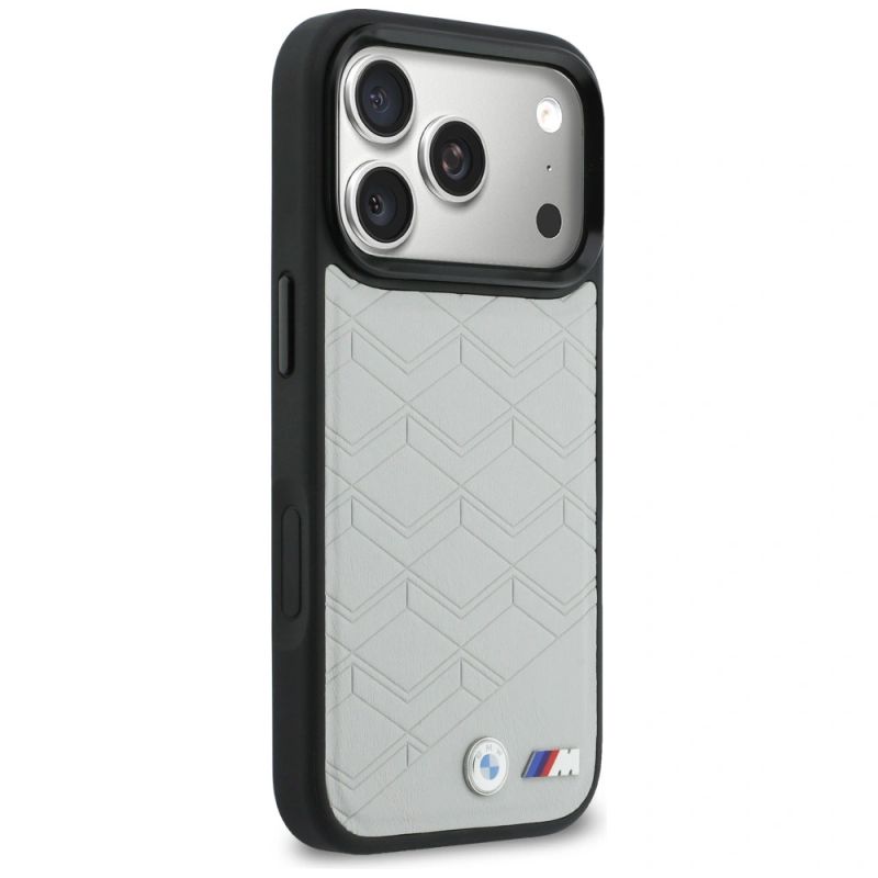 Etui BMW M Shape Logo MagSafe do iPhone 17 Pro szary - obrazek 4