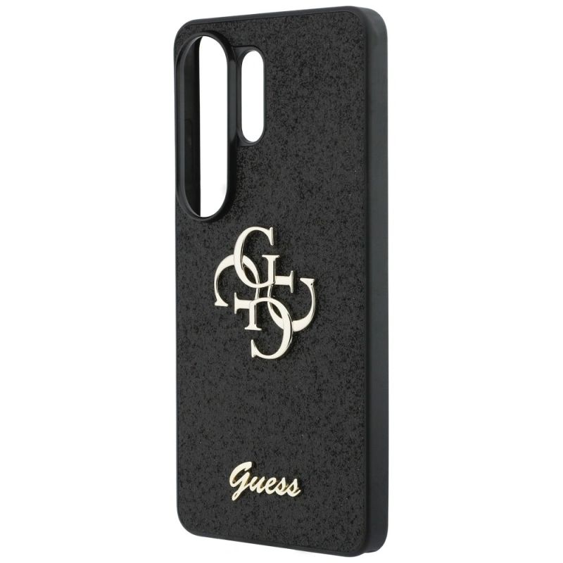 Etui Guess Fixed Glitter Big 4G Metal Logo do Samsung Galaxy S26 Ultra - czarne - obrazek 6