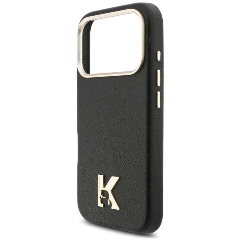Etui Karl Lagerfeld Karl Head Logo MagSafe do iPhone 17 Pro - czarne - obrazek 6