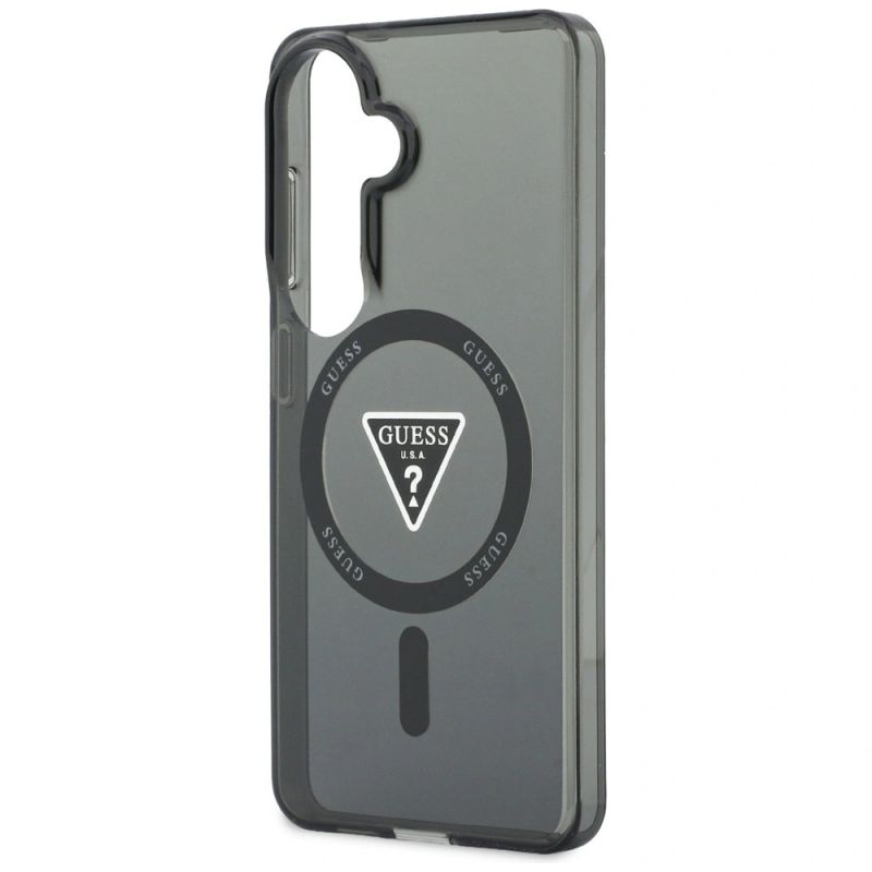 Etui Guess IML Gradient Triangle MagSafe na Samsung Galaxy S26 - czarne - obrazek 6