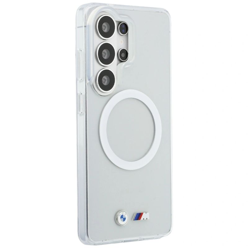 Etui BMW IML Shockproof Metal Logo MagSafe na Samsung Galaxy S26 Ultra - przezroczyste - obrazek 4