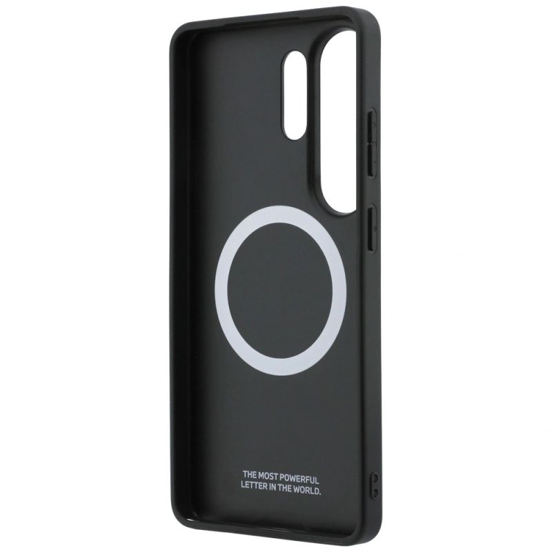 Etui BMW Tricolor Metal Logo MagSafe na Samsung Galaxy S26 Ultra - szare - obrazek 7