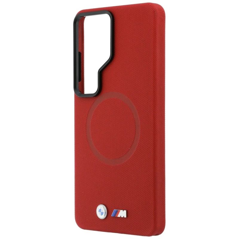 Etui BMW M Metal Logo MagSafe na Samsung Galaxy S26 Ultra - czerwone - obrazek 6