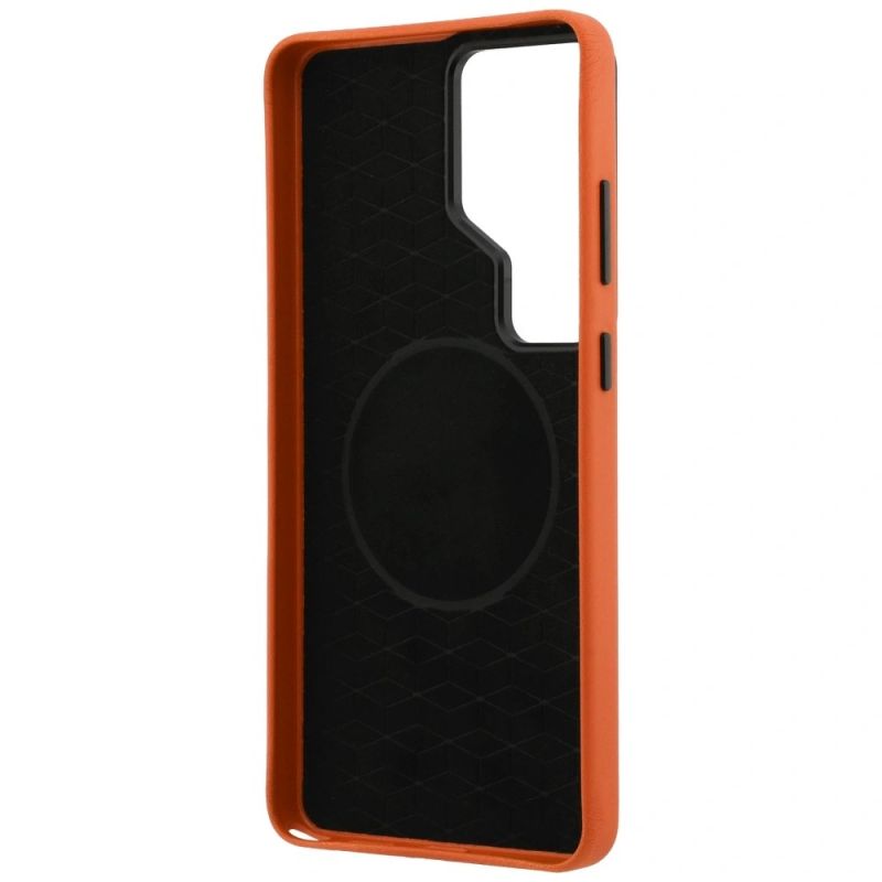 Etui BMW M Metal Logo MagSafe na Samsung Galaxy S26 Ultra - pomarańczowe - obrazek 7