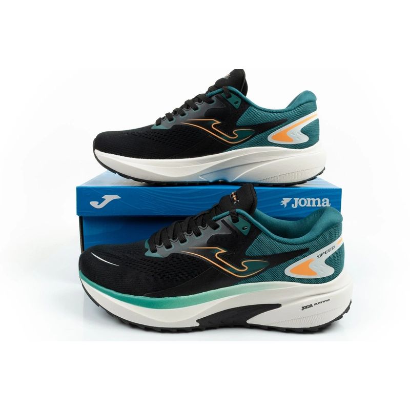 Joma buty męskie sportowe do biegania Speed 2631 wygodne czarne - obrazek 10