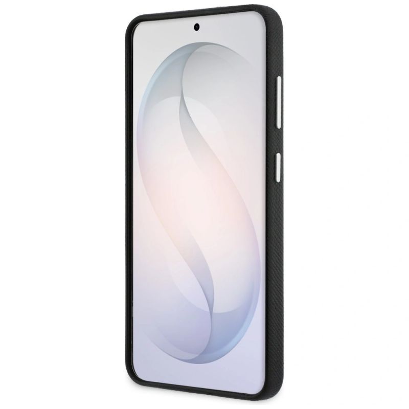 Etui Karl Lagerfeld Grained Signature Metal Resin Logo na Samsung Galaxy S26 - czarne - obrazek 5