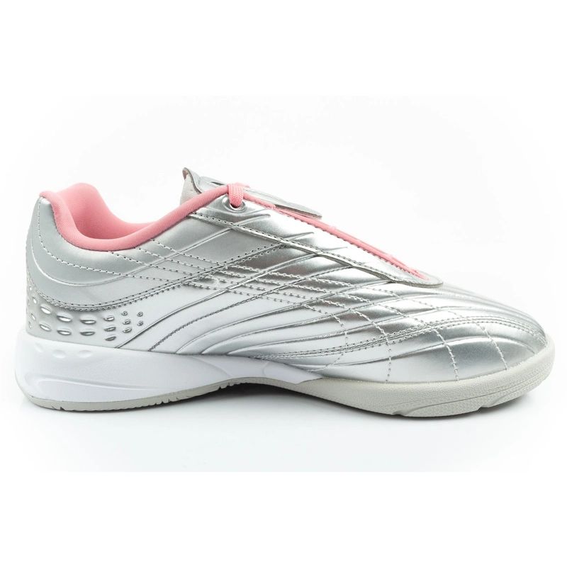 Puma buty sportowe sneakersy młodzieżowe V-S2 Goalgetter modne srebrne - obrazek 4