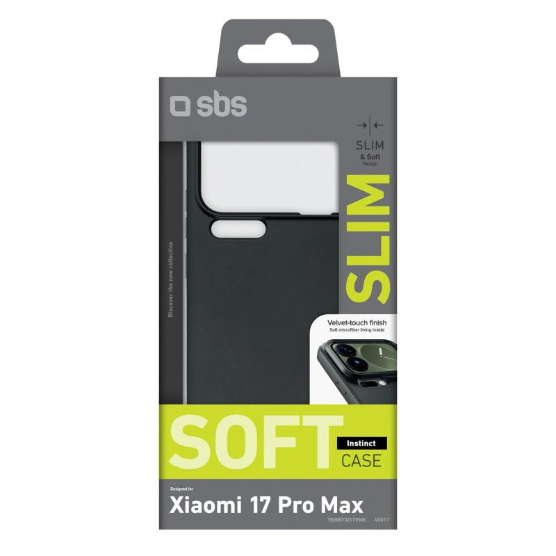 Etui SBS Instinct na Xiaomi 17 Pro Max - czarne - obrazek 2