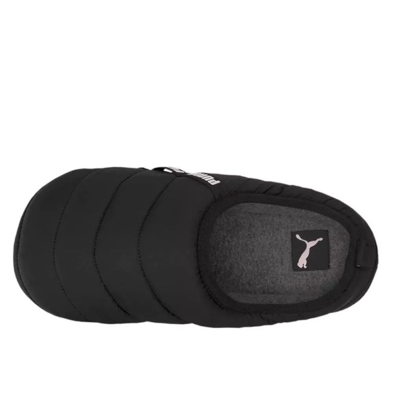 Kapcie klapki męskie/damskie zimowe PUMA SCUFF BLACK czarne ocieplane (384945-01) - obrazek 5