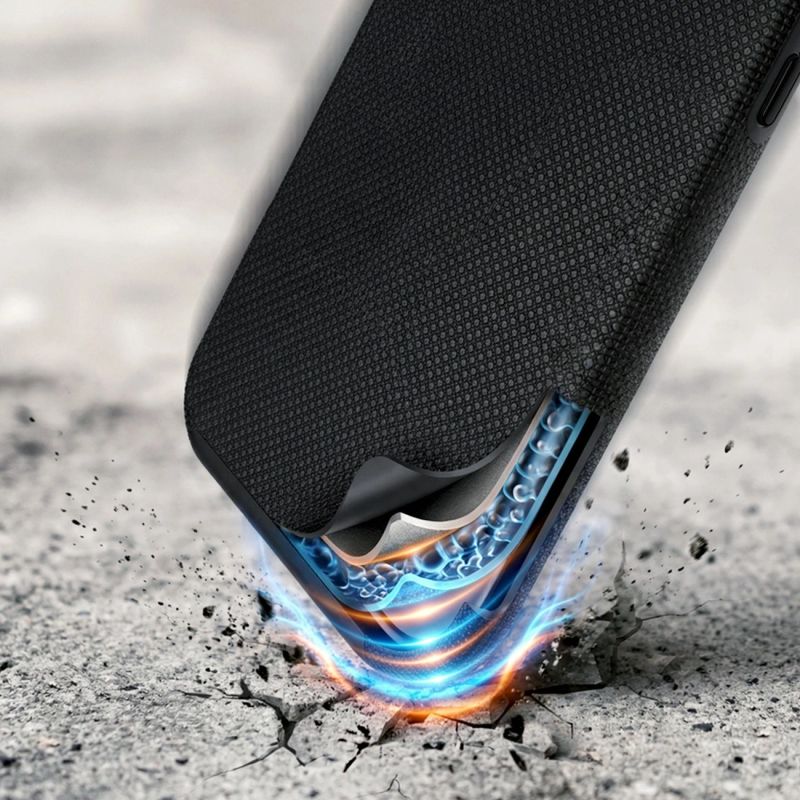 Etui 3mk Fortis MagCase na iPhone 17 Pro - czarne - obrazek 3