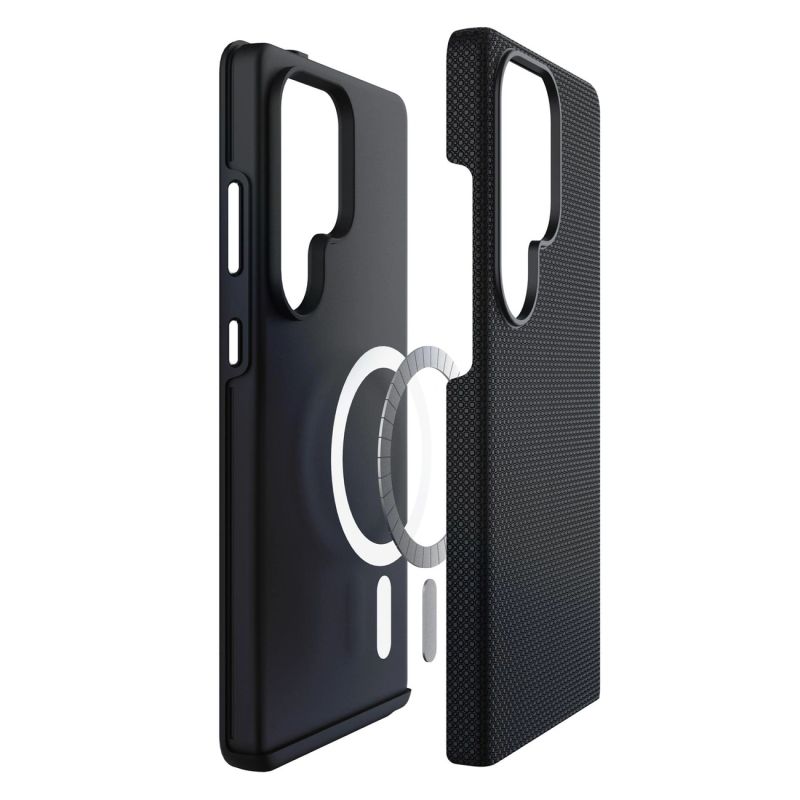 Etui 3mk Fortis MagCase na Samsung Galaxy S25 Ultra - czarne - obrazek 4