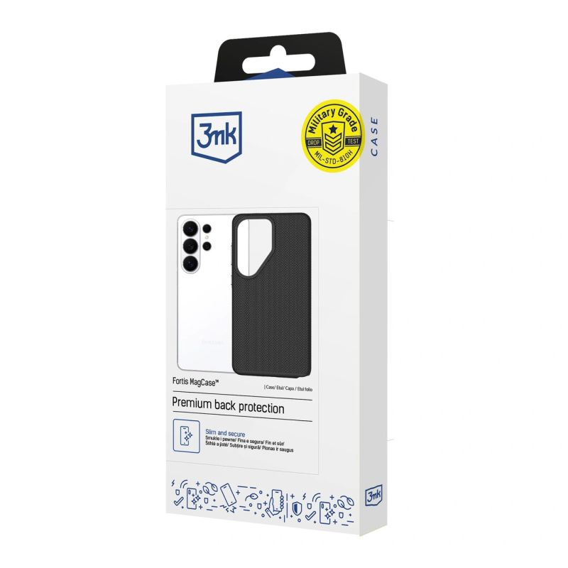 Etui 3mk Fortis MagCase na Samsung Galaxy S26 Ultra - czarne - obrazek 11