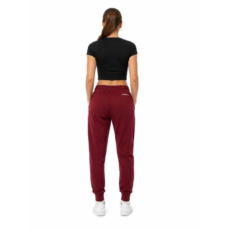 O'neill spodnie damskie sportowe Freak Jogger bordowe wygodne modne - obrazek 3