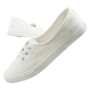 Lee Cooper buty trampki damskie sportowe białe wsuwane baleriny