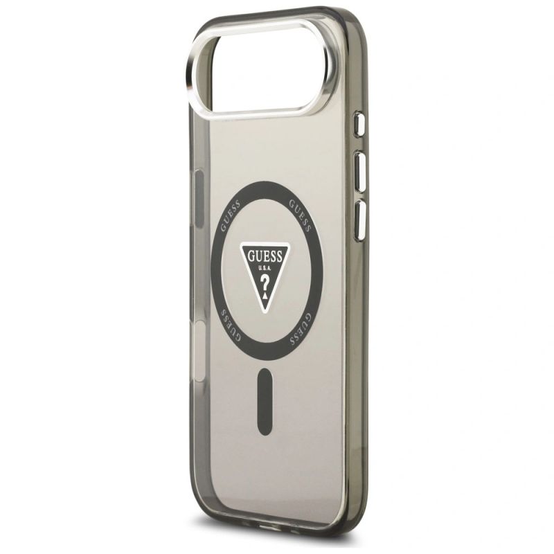 Etui Guess IML Gradient Triangle Logo MagSafe na iPhone Air - czarne - obrazek 6