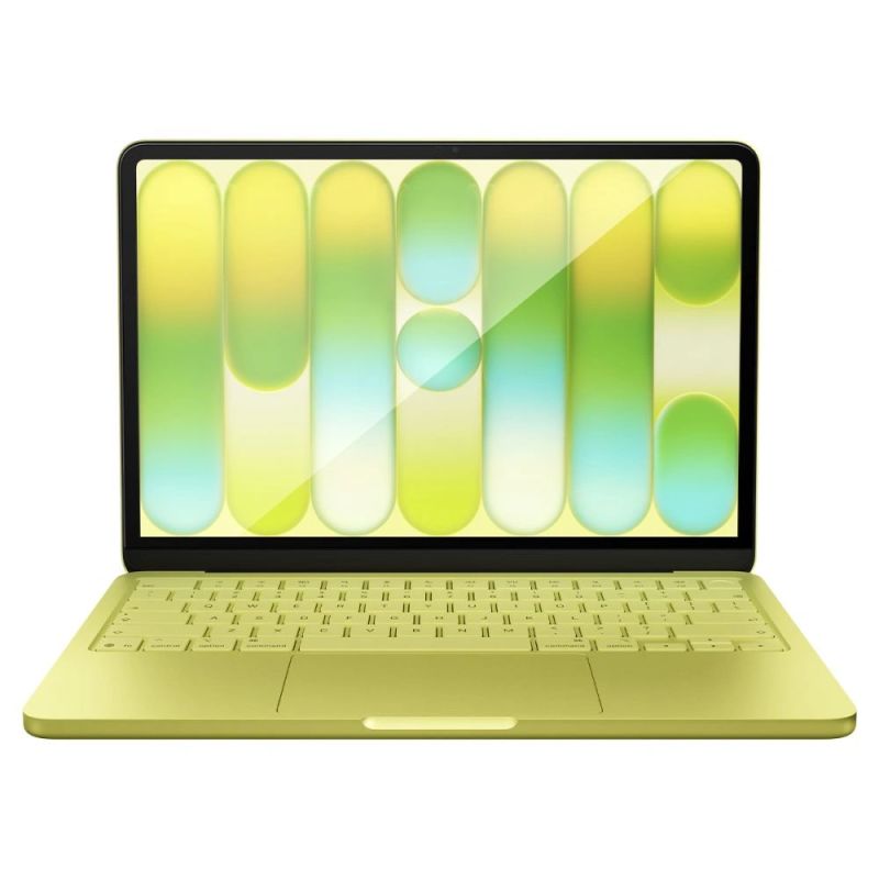Szkło hartowane Spigen Glas.tR Slim FC na MacBook Neo 13" 2026 - czarne - obrazek 2