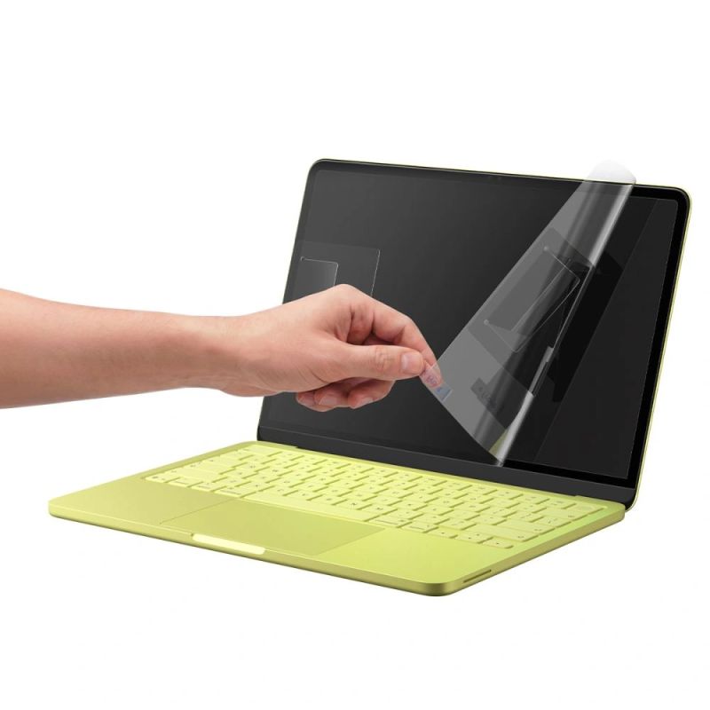 Szkło hartowane Spigen Glas.tR Slim FC na MacBook Neo 13" 2026 - czarne - obrazek 5
