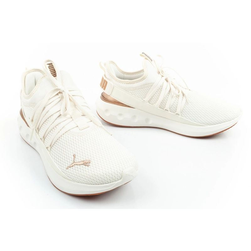 Puma buty męskie sportowe Softride Carson Fresh lekkie sneakersy ecru - obrazek 8