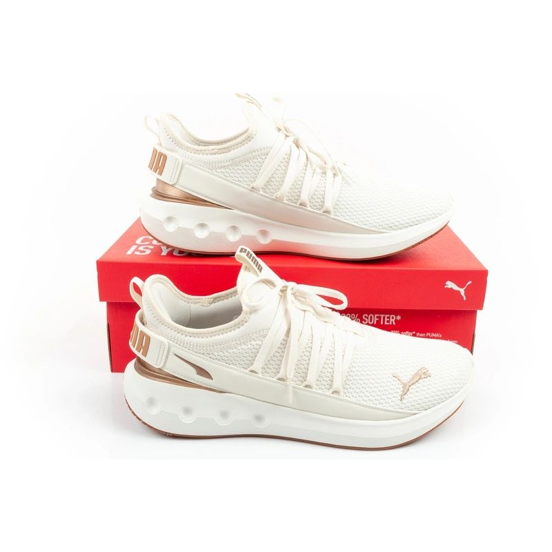 Puma buty męskie sportowe Softride Carson Fresh lekkie sneakersy ecru - obrazek 10