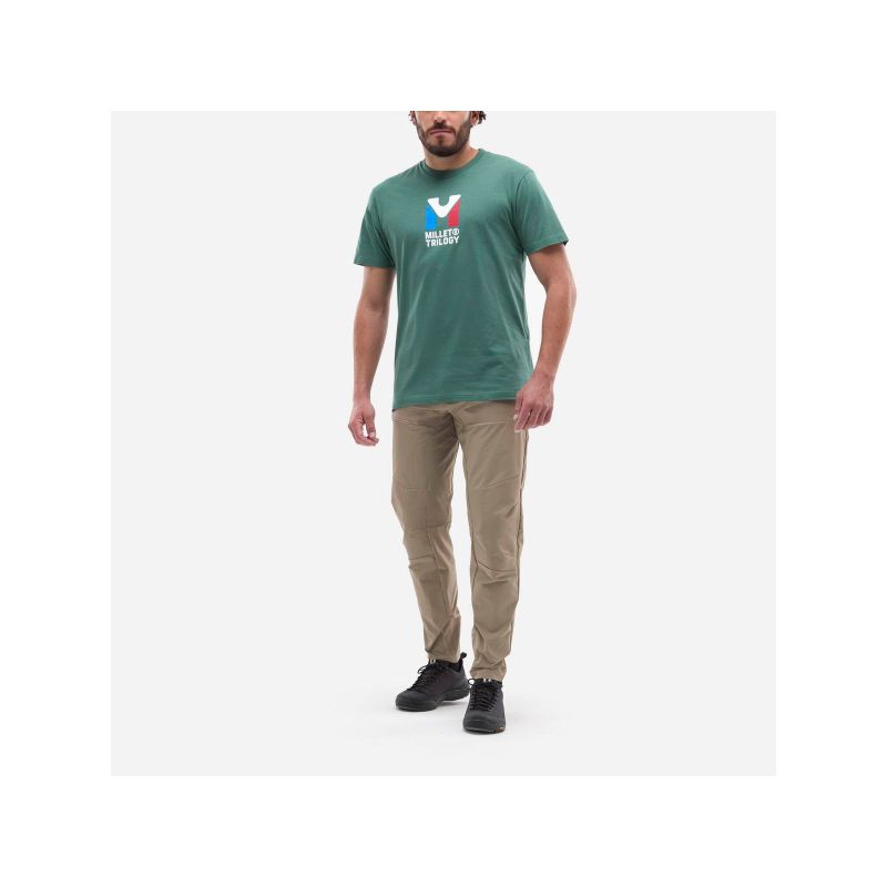 Koszulka MILLET CHAMONIX TRI TS SS M zielony - obrazek 2