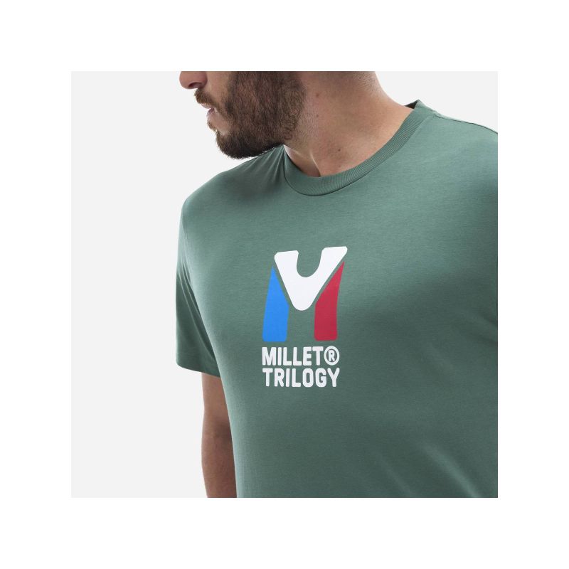 Koszulka MILLET CHAMONIX TRI TS SS M zielony - obrazek 3