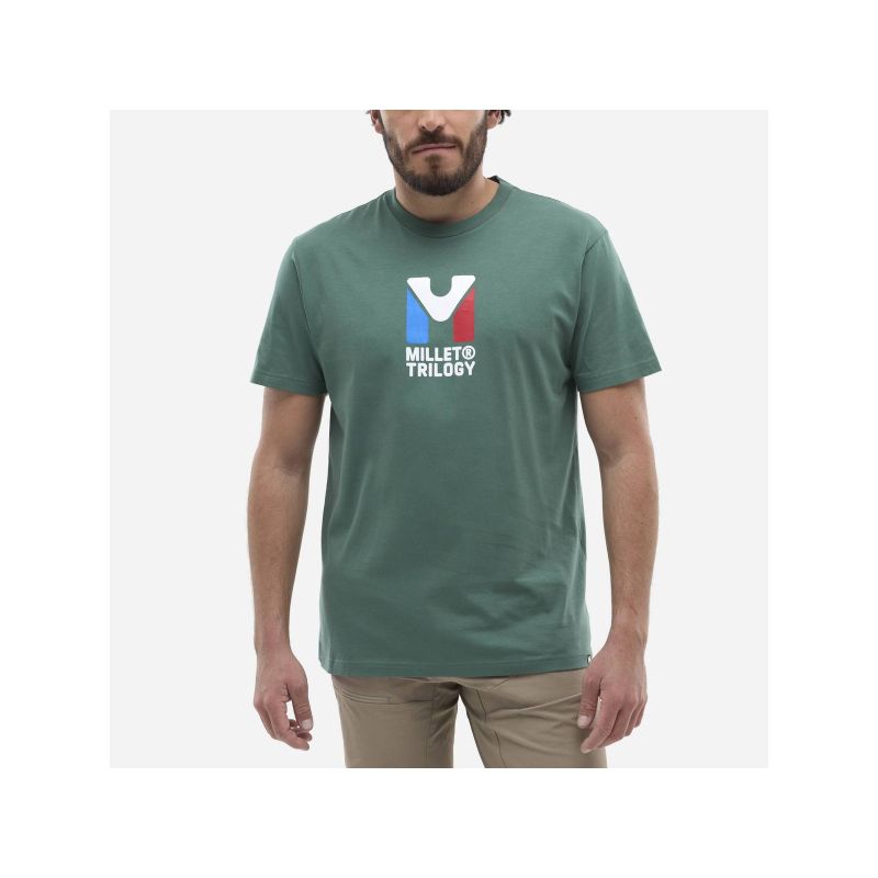 Koszulka MILLET CHAMONIX TRI TS SS M zielony - obrazek 4