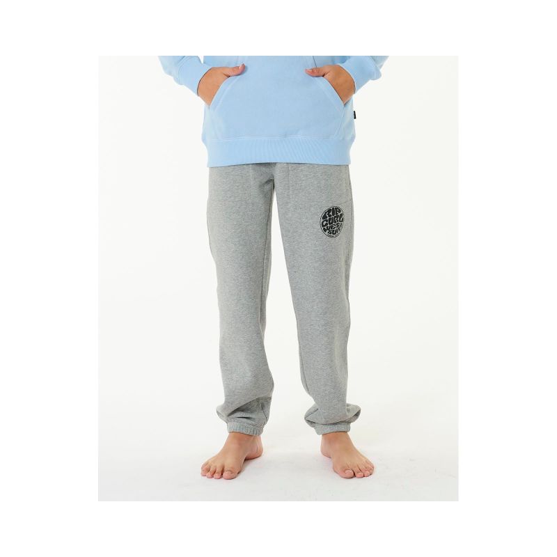Spodnie RIP CURL Icons Of Surf Trackpant-Boy szary - obrazek 4