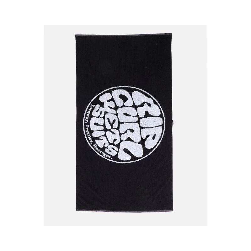 Ręcznik plażowy RIP CURL Logos Towel czarny