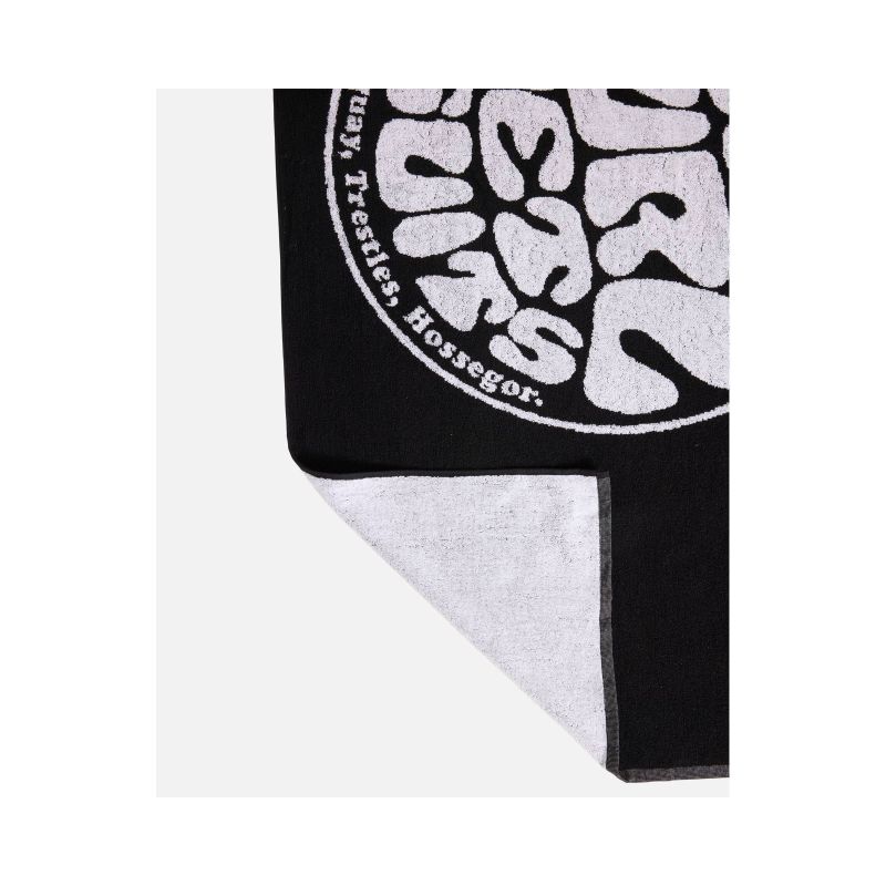 Ręcznik plażowy RIP CURL Logos Towel czarny - obrazek 3