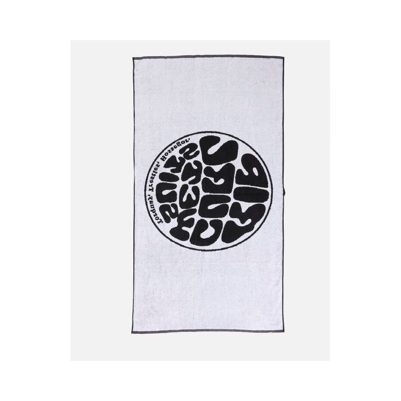 Ręcznik plażowy RIP CURL Logos Towel czarny - obrazek 4
