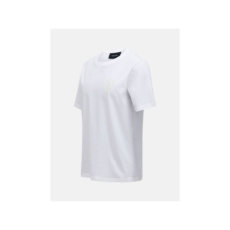 Koszulka męska PEAK PERFORMANCE M Original Graphic Tee kolor biały - obrazek 2
