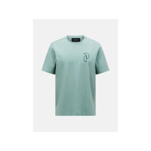 Koszulka męska PEAK PERFORMANCE M Original Graphic Tee kolor zielony