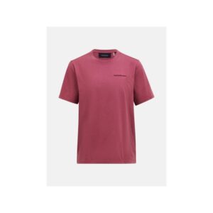 Koszulka męska PEAK PERFORMANCE M Original Small Logo Tee kolor czerwony