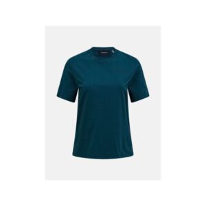 Koszulka damska PEAK PERFORMANCE W Original Small Logo Tee kolor zielony