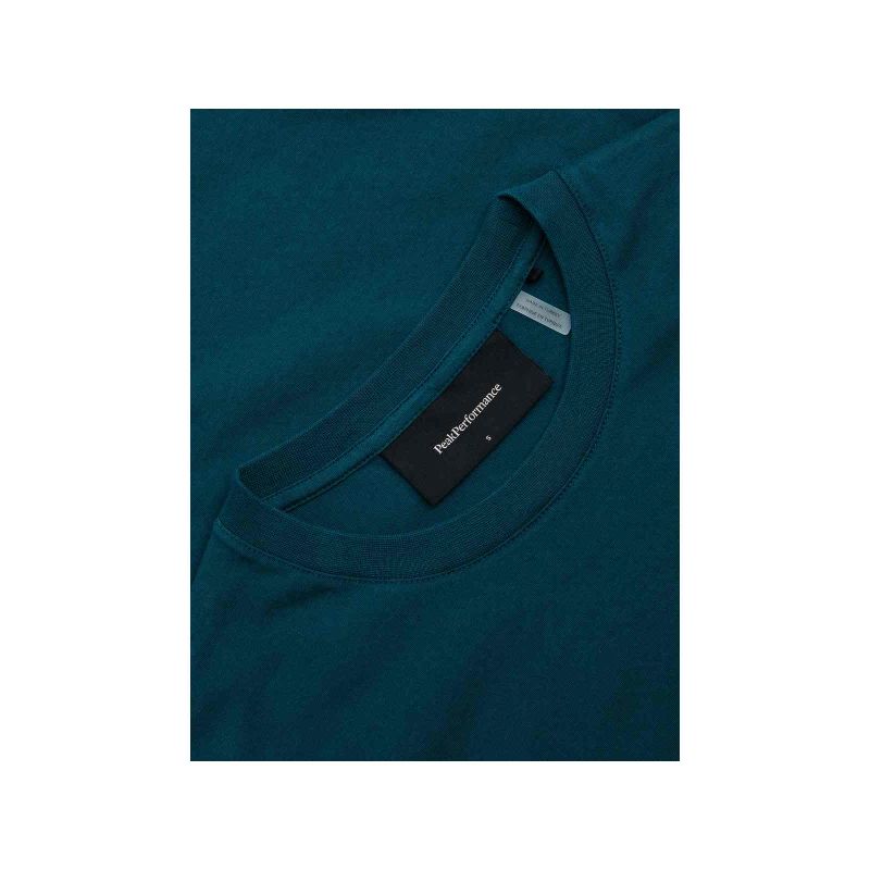 Koszulka damska PEAK PERFORMANCE W Original Small Logo Tee kolor zielony - obrazek 4