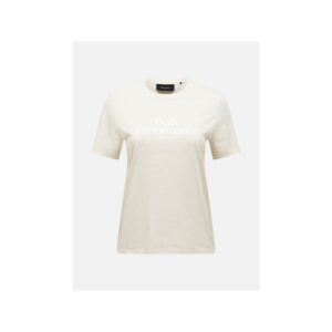 Koszulka damska PEAK PERFORMANCE W Original Tee kolor beżowy